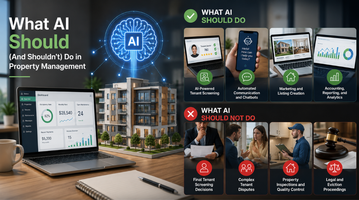 What AI Should (And Shouldn't) Do in Property Management